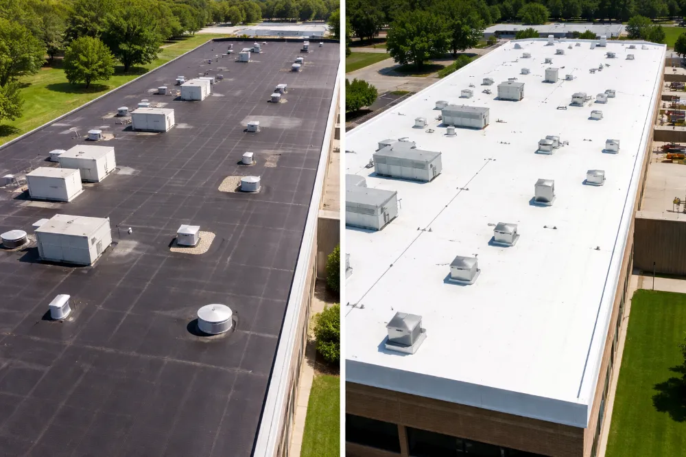 EPDM vs TPO Roof Lifespan Comparison 1