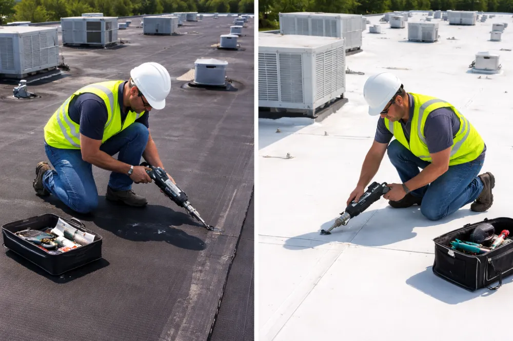 EPDM vs TPO Roof Lifespan Comparison 3