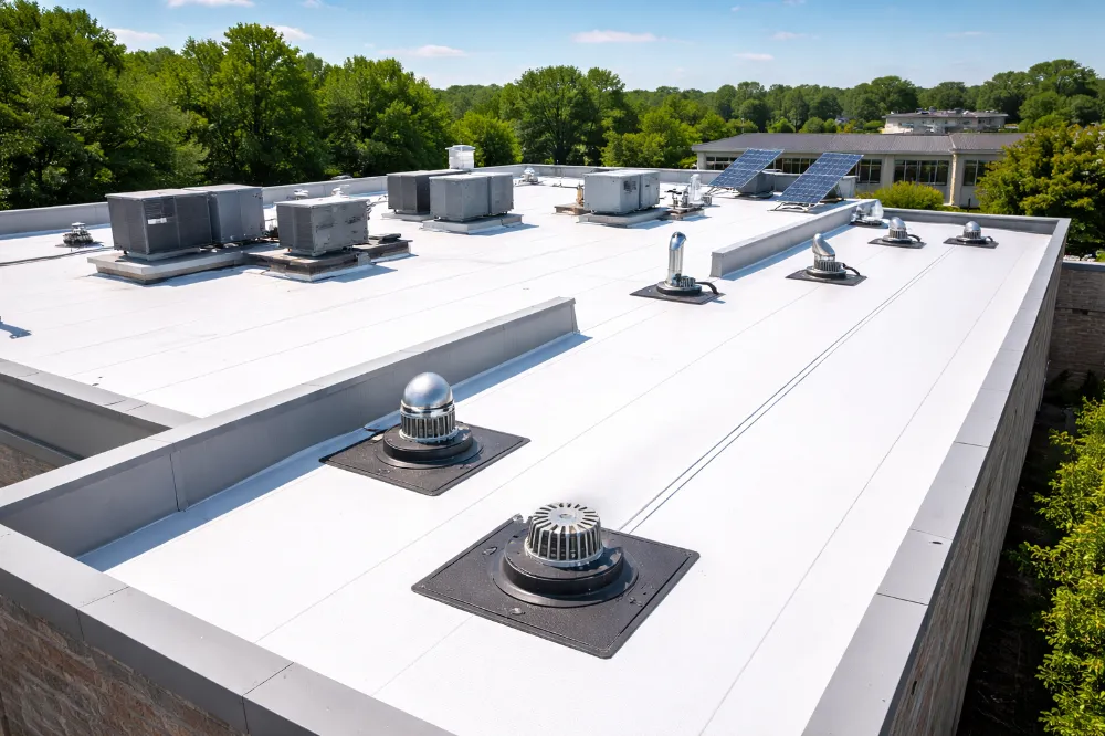 Flat Roof Installation 2