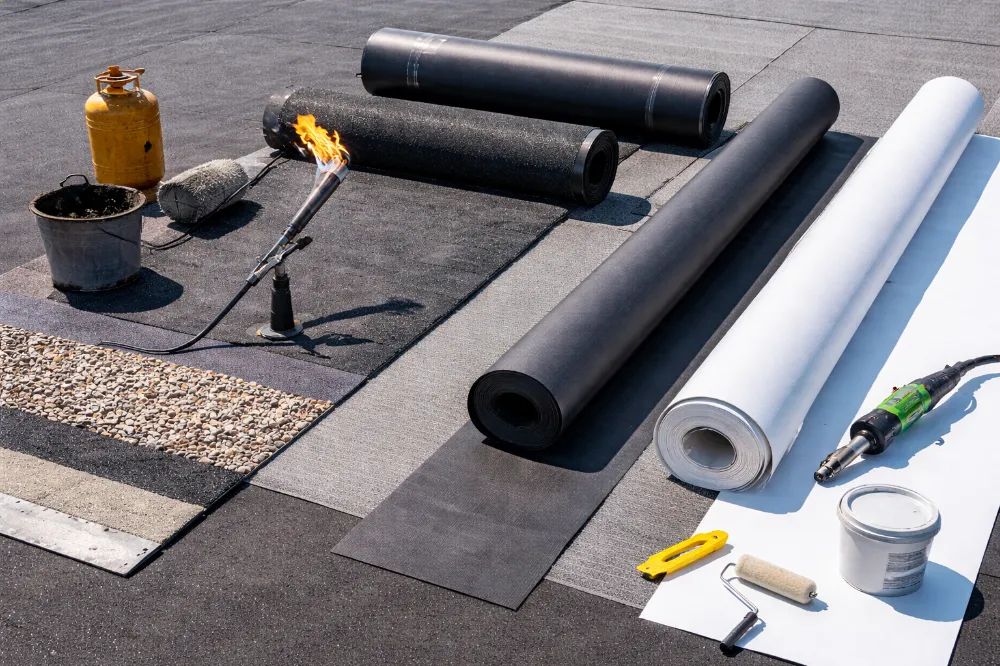 Flat Roof Installation 3