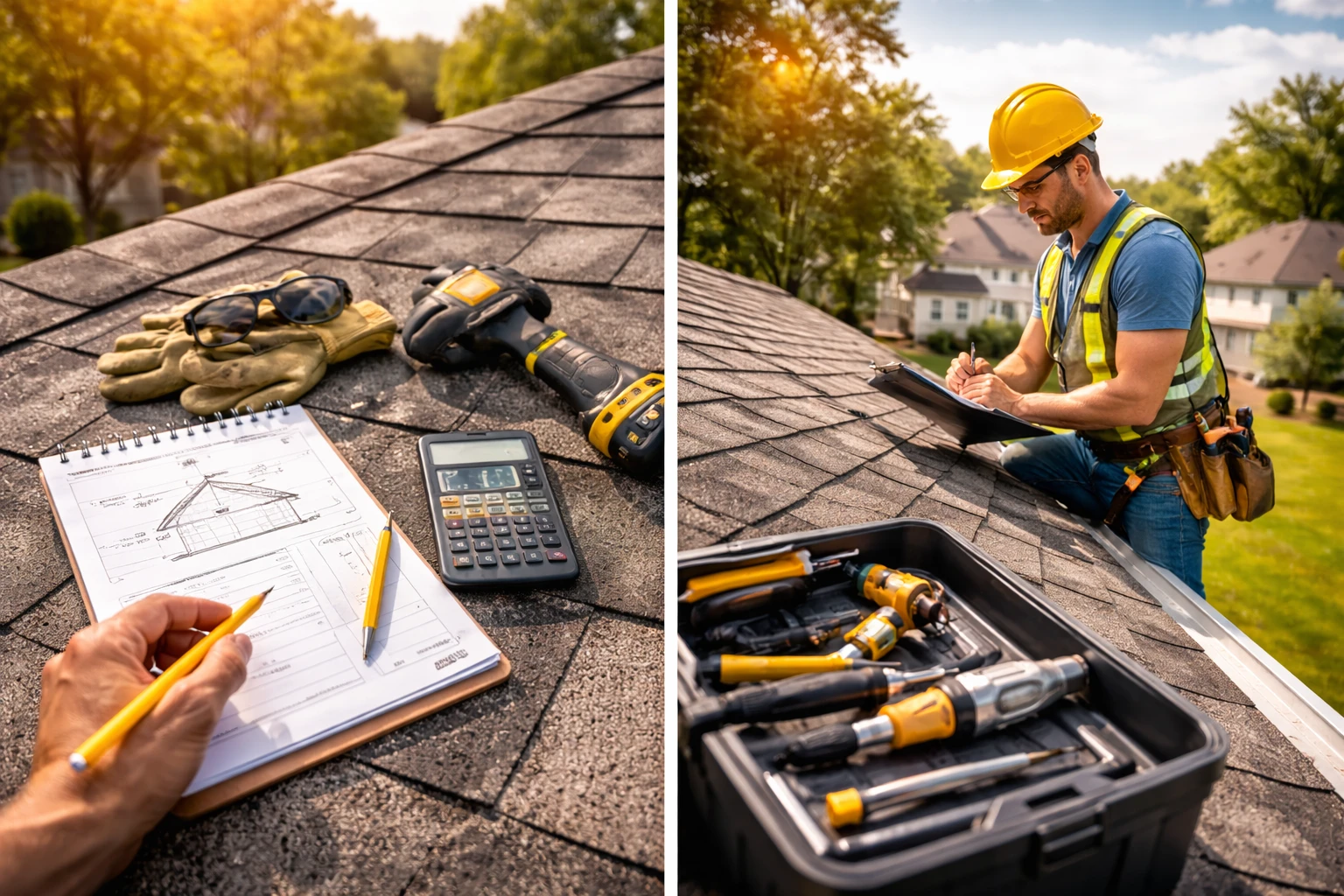 DIY vs Professional Roof Estimates