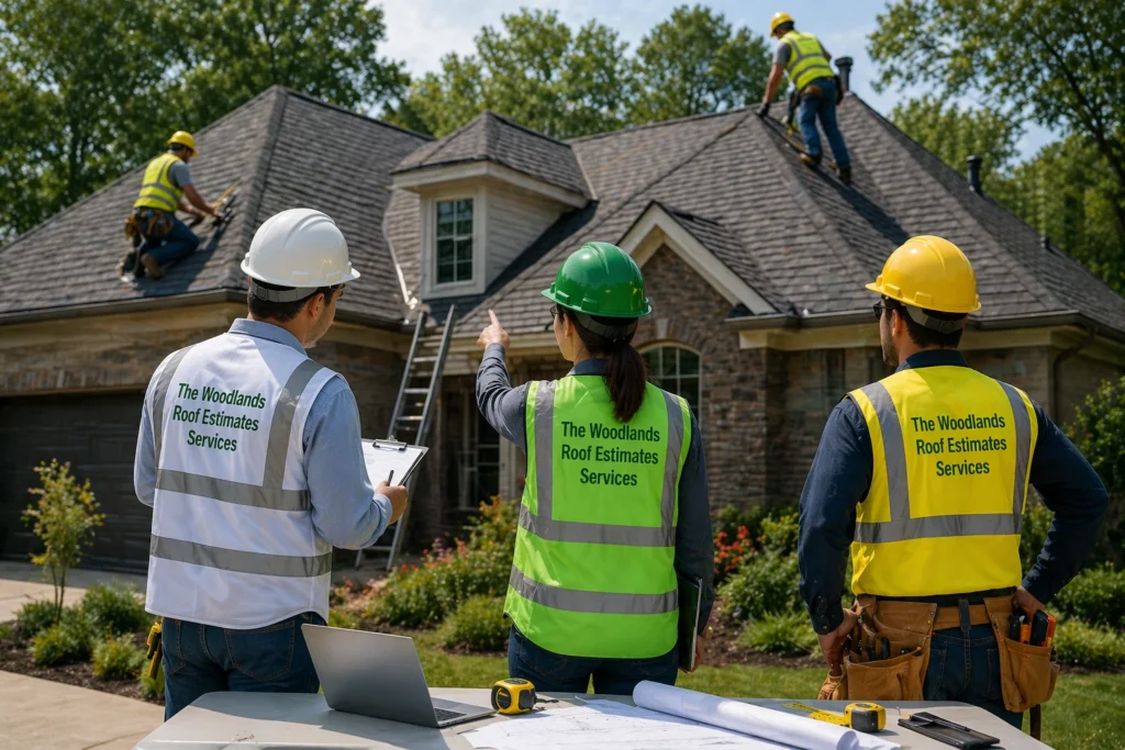 The Woodlands Roof Estimates Services 2