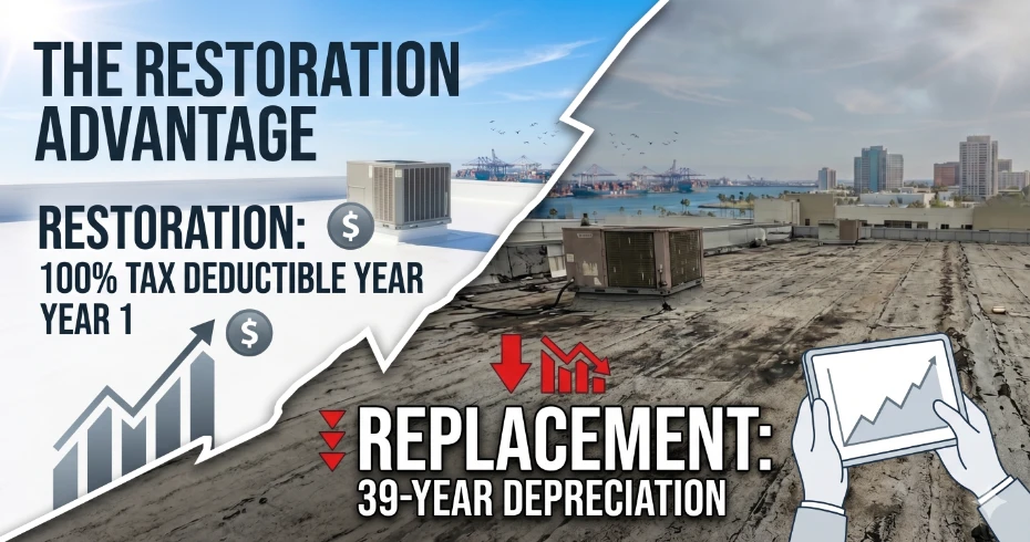 The Tax Advantages of Roof Restoration